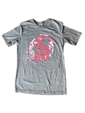 Genuine Merchandise STL Cardinals Gray Graphic Baseball T-Shirt Large (12/14)